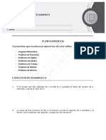 Repaso de Matemática con 15 ejercicios y respuestas