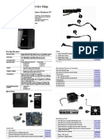 HP Pro 3400 - 3500 Series, MT 670582-002 Illustrated Parts & Service Map