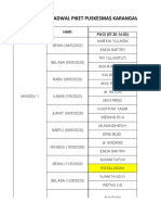 Jadwal Upacara