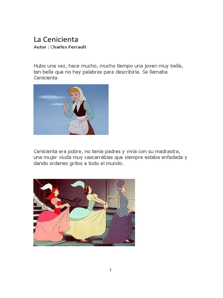 Cenicienta Ilustrado | PDF