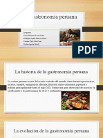 La Gastronomia Peruana