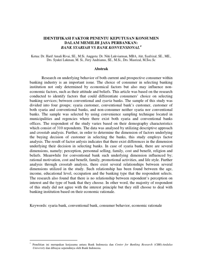 Contoh Jurnal Penelitian Bank Pdf