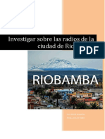 Radios de La Ciudad de Riobamba
