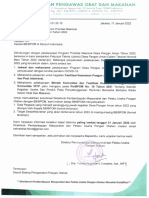 Surat Pelaksanaan Prog. Prioritas Nasional Desa Paman TH 2022 - TTD
