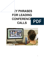 Key Phrases For Calls