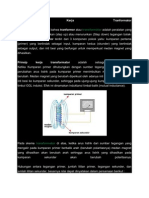 Prinsip Kerja Tranformator