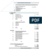 Calculo Reajuste de Liquidacion Final de La Obra - Cons San Jose