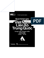 Quan hệ tam giác VN LX TQ trong KC chống Mỹ