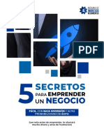 5 Secretos para Emprender Un Negocio