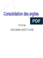 Consolidation Des Argiles