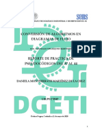 Reporte de Pseudocodigos de La Practica 37 A La 44 de Daniela Montserrath Martínez de La Cruz 2BMP PDF