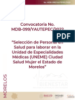 Morelos MDB 099 Yautepec 2022