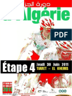 TOUR D ALGERIE - 4e Étape CLASSEMENT COMPLET ETAPE 4