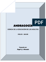 ANDRAGOGÍA Félix Adam parte I y II (1)