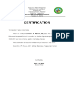 Certification NNN