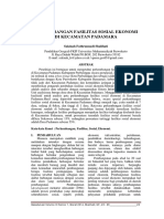 PERKEMBANGAN FASILITAS SOSIAL EKONOMI DI KECAMATAN PADAMARA