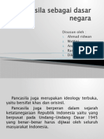 Pancasila Sebagai Dasar Negara