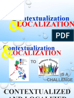 Contextualization and Localization