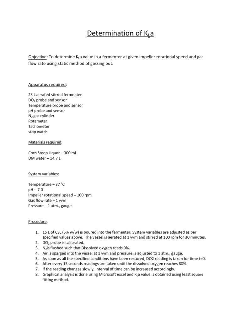 KLA Value Determination Guide | PDF