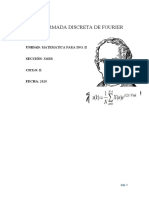 Transformada Discreta de Fourier