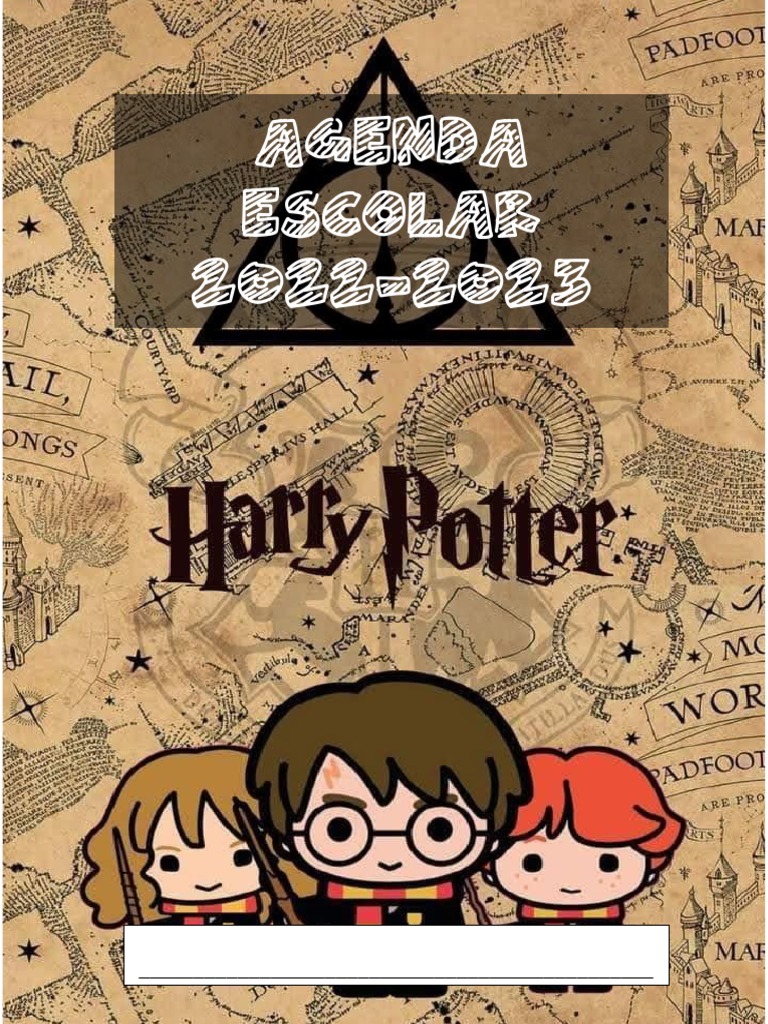 Agenda Harry Potter Pdf