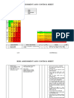 Generic Risk Assessment - Scaffolding