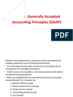 Generally Accepted Accounting Principles GAAP12