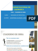 Cuaderno de Obra