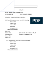 MM16 Activity 7 Mean Median and Mode