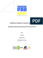 Informe Mantencion Electrica Sodimac Parque Arauco 22-1
