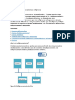 Diferencia Multiproceso y Multiprocesamiento