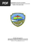 Usulan Rehabilitasi RTLH Ciaruteun Ilir | PDF