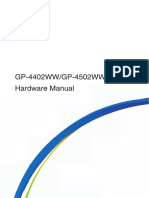 Proface GP4502WW Manual