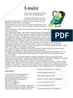 Ma Grandmere Comprehension Ecrite Texte Questions - 128002