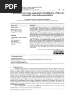 A Deep Transfer Learning Approach For Identification of Diabetic Retinopathy Using Data Augmentation