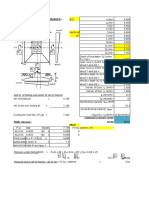 Isolated Footing Design Excel Sheet