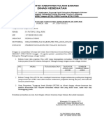 Surat Pernyataan Tanggung Jawab Mutlak Data