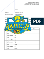 Form Pendaftaran Knpi Cup