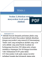 Tema 1 Struktur Masyrkt Jahiliah