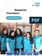 Training Volunteers Manual