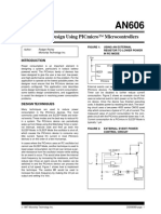 Low Power Design Using Picmicro™ Microcontrollers: Using An External Resistor To Lower Power in RC Mode