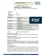 Experiencia de Aprendizaje N°5 - Comunic 3°-4°