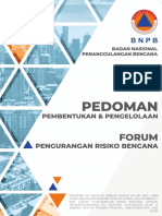 Pedoman Pembentukan Forum PRB 2021