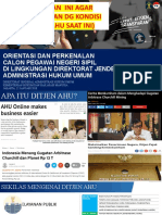 Contoh Modul Ditjen Administrasi Hukum Umum