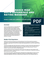 Insurance Risk Suite Experience Rating Manager
