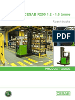 CESAB R200, R212, R214, R216. Series Product Manual
