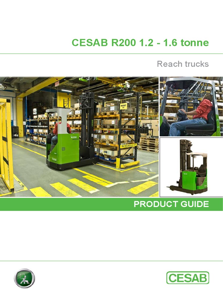 CESAB R200, R212, R214, R216. Series Product Manual | PDF | Elevator ...