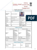 Post Office Final Submition of File