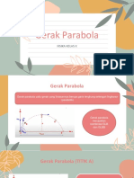 Materi Gerak Parabola