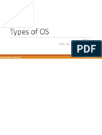 UNIT 3 - Operating System - Pictorial - Types of OS